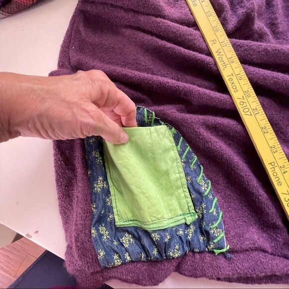 Bohemian Style “mixed” texture sweater dress - Picture 6 of 11